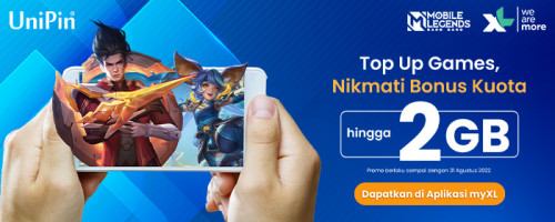 Top Up Mobile Legends di myXL dan Dapatkan Kuota Internet hingga 2GB!